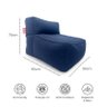 Puff Brisa com Apoio - Pufe Ideal para Área Interna/externa, Super Leve e Aconchegante - 5