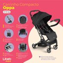 Ver imagem 5 de Carrinho Compacto 0-15 Kg Oppa Preto e Cinza Litet - Bb465out [reembalado] Bb465out