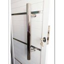 Ver imagem 5 de Porta de Alumínio  210 x 100 Com Vidro - Lambri Duplo