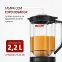 Ver imagem 5 de Liquidificador Pratic Turbo Mondial L-98-b 127v 60hz