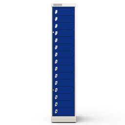 Armário Distribuidor 15 Portas - Nk 1415 Nilko Armários Azul Chave Padrão - 2