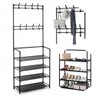 Rack Estante Sapateira Arara Organizadora Roupa Sapato Tenis Gancho Cabide Decoraçao Sala Quarto Clo - 1