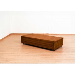 Cama Box Baú Rústica Solteirão Serenelife - Imbuia - 3