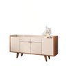 Aparador Buffet para Sala de Estar Edenia 220 Cm H01 Off White - Nature Clique Chique - 1