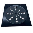 Ver imagem 3 de Ralo Grelha Inox Preto Black Banheiro Quadrado 15x15 C Fecho