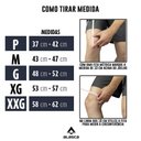 Ver imagem 3 de Joelheira de Compressão Sense Alasca - para Todo Tipo de Esporte:g/verde/unissex