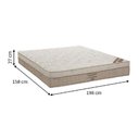 Ver imagem 5 de Colchão Elegant Queen Size Nanolastic 158x198x27cm - 1041527854 - Ortobom