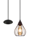 Ver imagem 1 de Pendente Aramado Teardrop Preto Sala Quarto Cozinha Banheir