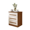 Ver imagem 2 de Mesa de Cabeceira Império 4 Gavetas Benetil Móveis