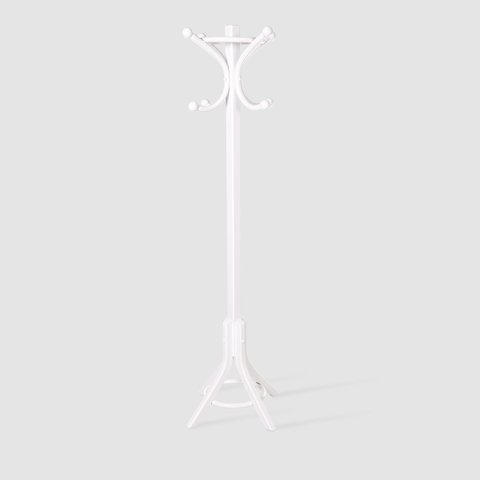 Cabideiro Fine de Madeira Cor Branco