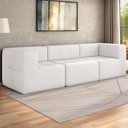 Ver imagem 1 de Sofá Modulado 3 Lugares 231cm Espuma D33 Multimóveis Cr45354 Branco