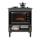 Ver imagem 4 de Balcão para Cooktop e Forno 70cm com Gaveta Yescasa Cinza/Grafite
