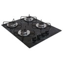 Ver imagem 2 de Cooktop Gás 4 Bocas Ultra Chama 127/220 Marmorizado