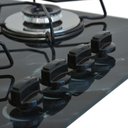 Ver imagem 4 de Cooktop Gás 4 Bocas Ultra Chama 127/220 Marmorizado