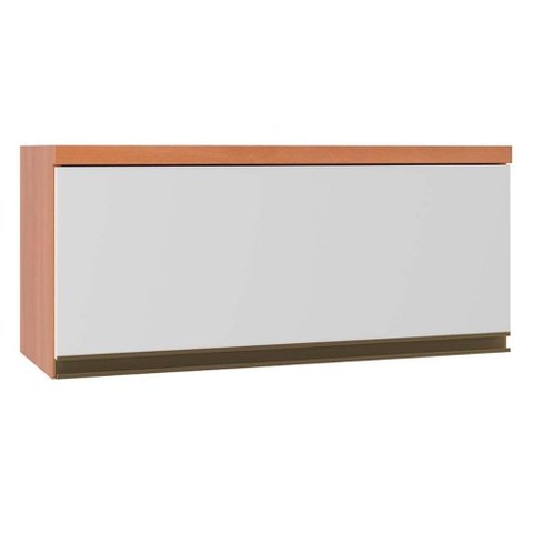 Módulo Cozinha Telasul Thela Macadâmia Armário Thela Macadâmia C/ 1 Porta 80cm Freijo/branco -