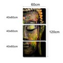 Ver imagem 3 de Quadros Decorativos Buda Colorido 120 X 60 Cm