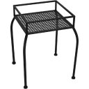 Ver imagem 3 de Jogo 2 Peças Mesas Laterais Decorativas Quadradas Home&co Metal Preto - G:39x26x26 P:30x21x21 Cm