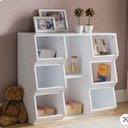 Ver imagem 1 de Organizador Infantil Dallas 100% Mdf Quarto Brinquedos