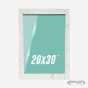 Ver imagem 4 de Porta Retrato 20x30 com Vidro Moldura Branco Marmorizado