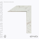 Ver imagem 6 de Porta Retrato 20x30 com Vidro Moldura Branco Marmorizado