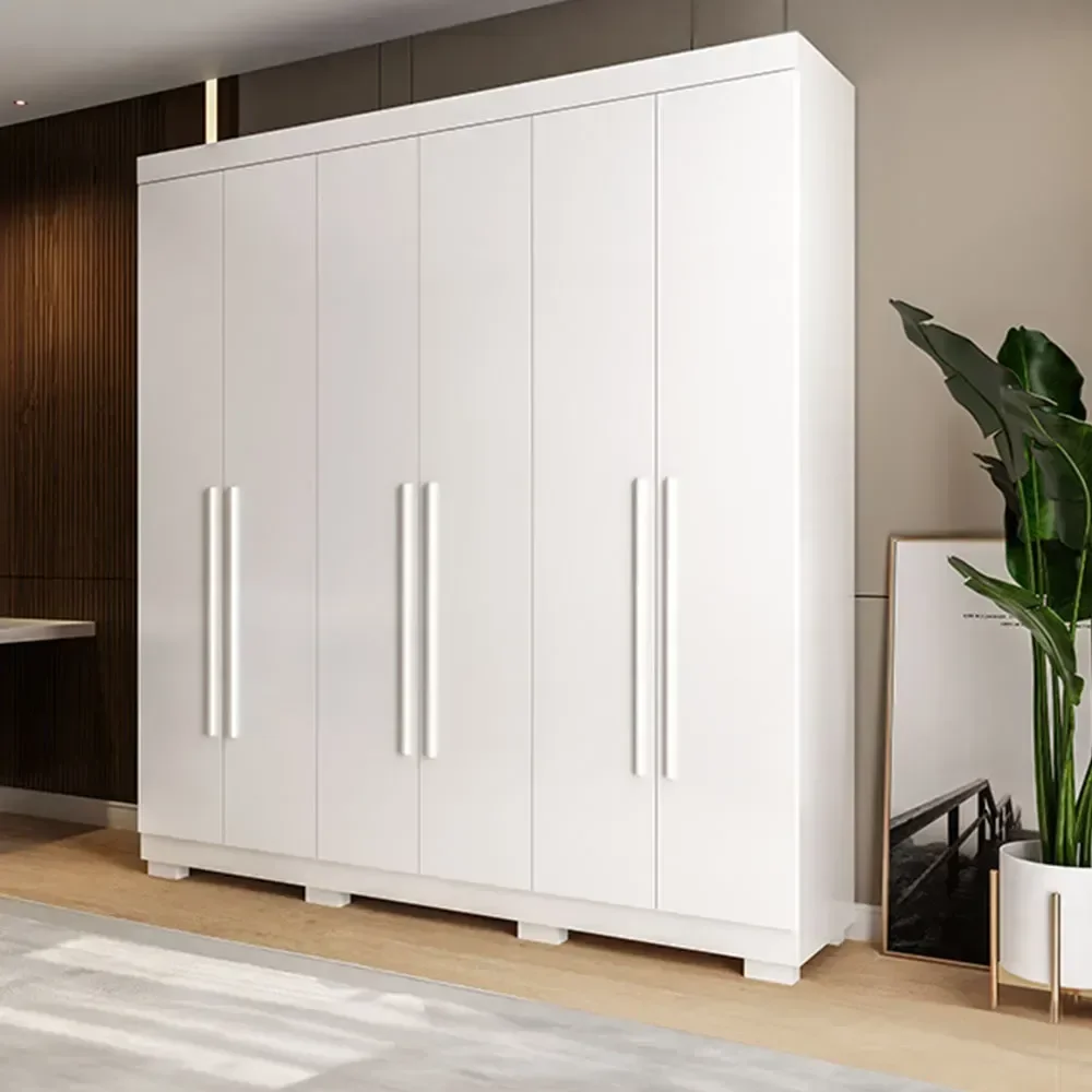 Ver imagem 2 de Guarda Roupa Casal Acp Ágata 06 Portas 03 Gavetas - Branco