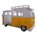 Ver imagem 1 de Cama Kombi Divertida (playground Quarto Criança) Vetorial Móveis