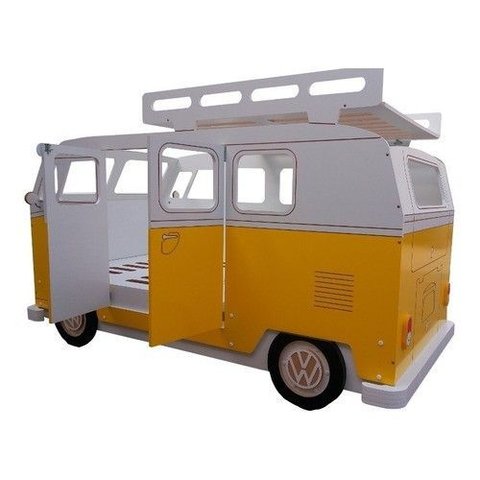 Cama Kombi Divertida (playground Quarto Criança) Vetorial Móveis