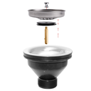 Ver imagem 7 de Válvula Pia Cozinha Americana Escoamento 4.1/2" Aço Inox:Cromado