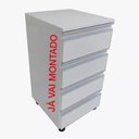 Ver imagem 2 de Armário Rodinhas Gavetas Ecoplan Ecogr-2 - Ecoplanejados