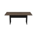 Ver mais imagens de Mesa de Escritório para Reunião 6 Lugares 180x90cm Studio Nogueira Lamina e Preto