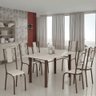 Conjunto Completo Bahia Mesa 6 e 4 Cadeira - 1
