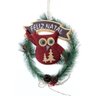 Guirlanda Natalina Coruja Pinha Enfeite Porta Pendente Arvore Natal 24cm - 1