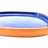Petisqueira ceramica mar azul 26x12x2cm Nizy - 3