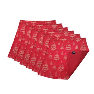 Jogo Americano Luxo Arvore Natalina Dupla face 6 UN