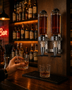 Ver imagem 4 de Kit 2 Dispenser Bar Butler Porta Bebidas Suporte de Parede Whisky Pinga Vodka Dosador
