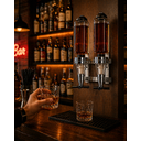 Ver imagem 3 de Kit 2 Dispenser Bar Butler Porta Bebidas Suporte de Parede Whisky Pinga Vodka Dosador