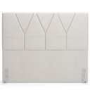 Ver imagem 6 de Cabeceira Cama Box Casal King 195cm Aura Linho W01 Champanhe - Mpozenato