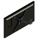 Ver imagem 5 de Suporte de Parede para Tv 10 a 55 Pol Avatron 4381 Biarticulado Preto
