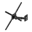 Ver imagem 3 de Suporte de Parede para Tv 10 a 55 Pol Avatron 4381 Biarticulado Preto