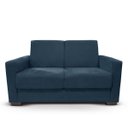 Ver imagem 1 de Sofá Estofado 2 Lugares Sala Estar Recepção Lavínia Suede:azul Marinho