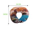 Ver imagem 7 de KIT Almofada + Travesseiro Encosto De Pescoço Viagem Rio de Janeiro Pão de açúcar