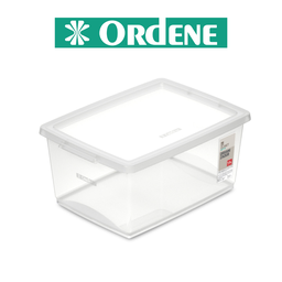 Caixa Organizadora com Tampa de Plástico Cristal Ordene 7,5l - 4