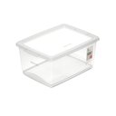 Ver imagem 1 de Caixa Organizadora com Tampa de Plástico Cristal Ordene 7,5l