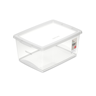 Caixa Organizadora com Tampa de Plástico Cristal Ordene 7,5l - 1