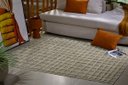 Ver imagem 1 de Tapete Sala Relevo Jazz Perola/ Cinza 1,50 x 2,00 des 17