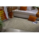 Ver imagem 1 de Tapete Sala Relevo Jazz Perola/ Cinza 1,50 x 2,00 des 17