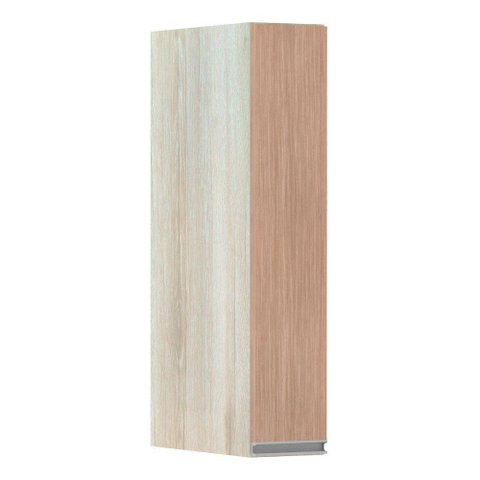 Armário Para Cozinha 15cm 1 Porta Lis Legno Crema C/Cumaru