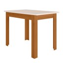 Ver imagem 4 de Conjunto Mesa de Jantar Bellagio com 4 Cadeiras Estofadas Clara Poliman Móveis