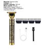 Maquina Dragon Buda Cabelo Barba Barbeador Profissional! - 5