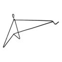 Ver imagem 1 de Kit 2 Suportes a Pendurar Xaxim Planta Flor Parede 19 Cm